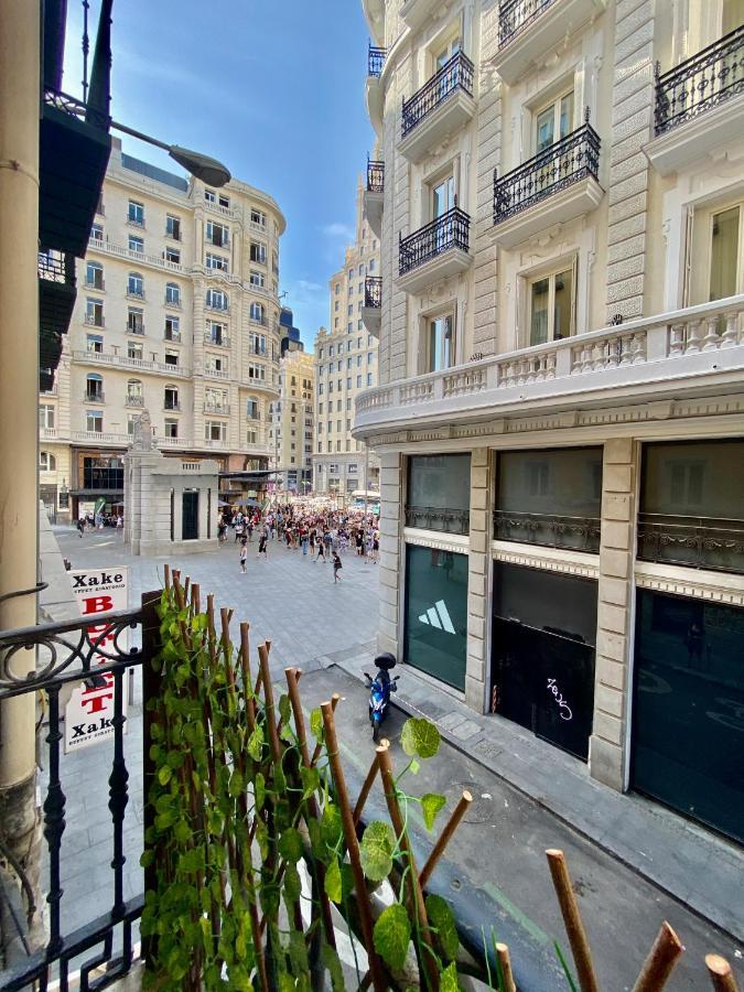 Charming Gran Via Madrid Appartement Buitenkant foto
